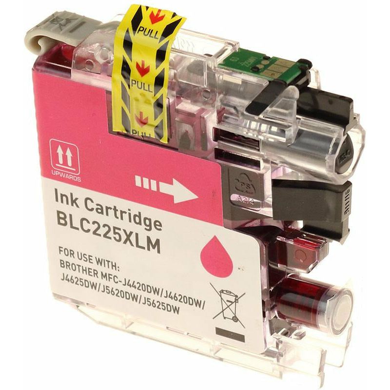 G&G Ninestar samheitahylki: Brother LC-225XLM Rautt