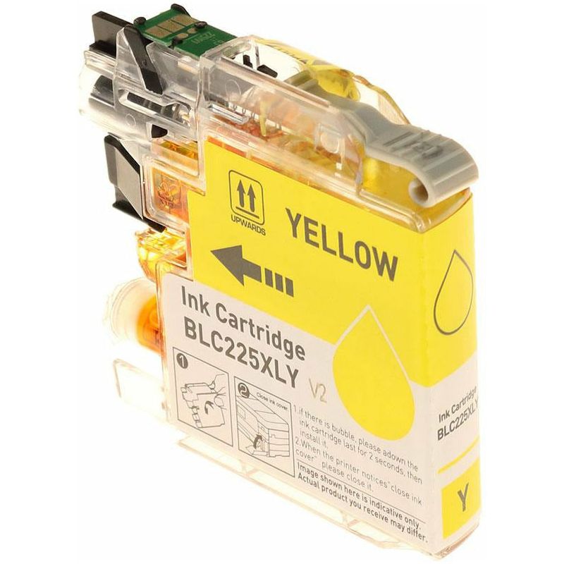 G&G Ninestar samheitahylki: Brother LC-225XLY Gult