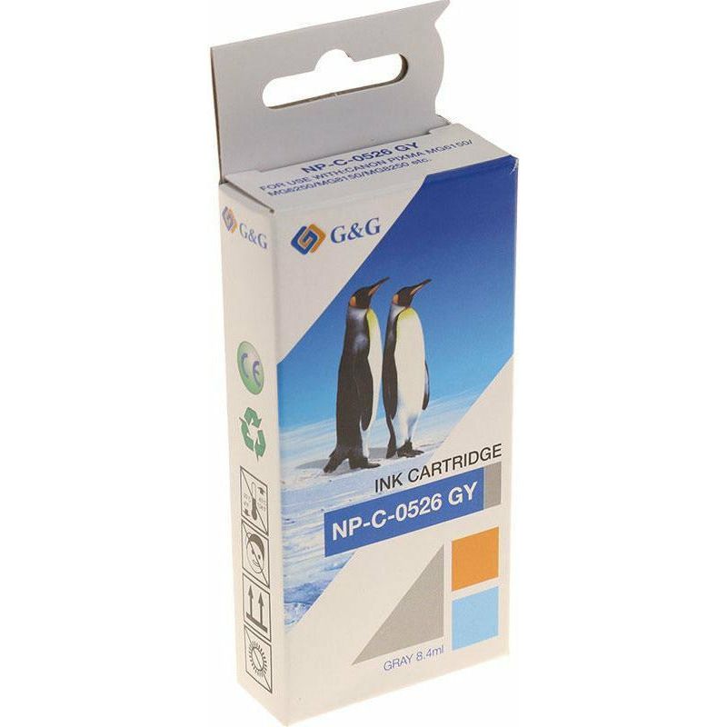 G&G Ninestar samheitahylki: Canon CLI-526GY grátt