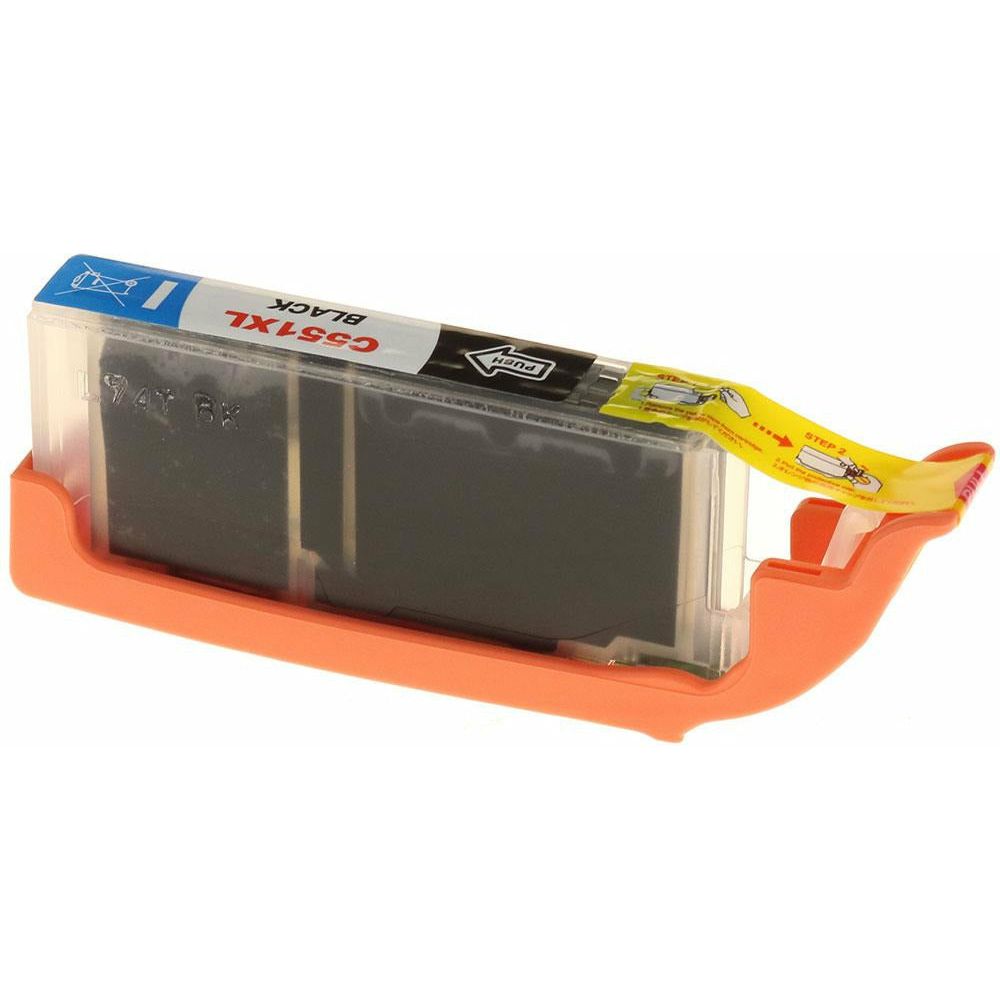 G&G Ninestar samheitahylki: Canon CLI-551BK Photo-Svart