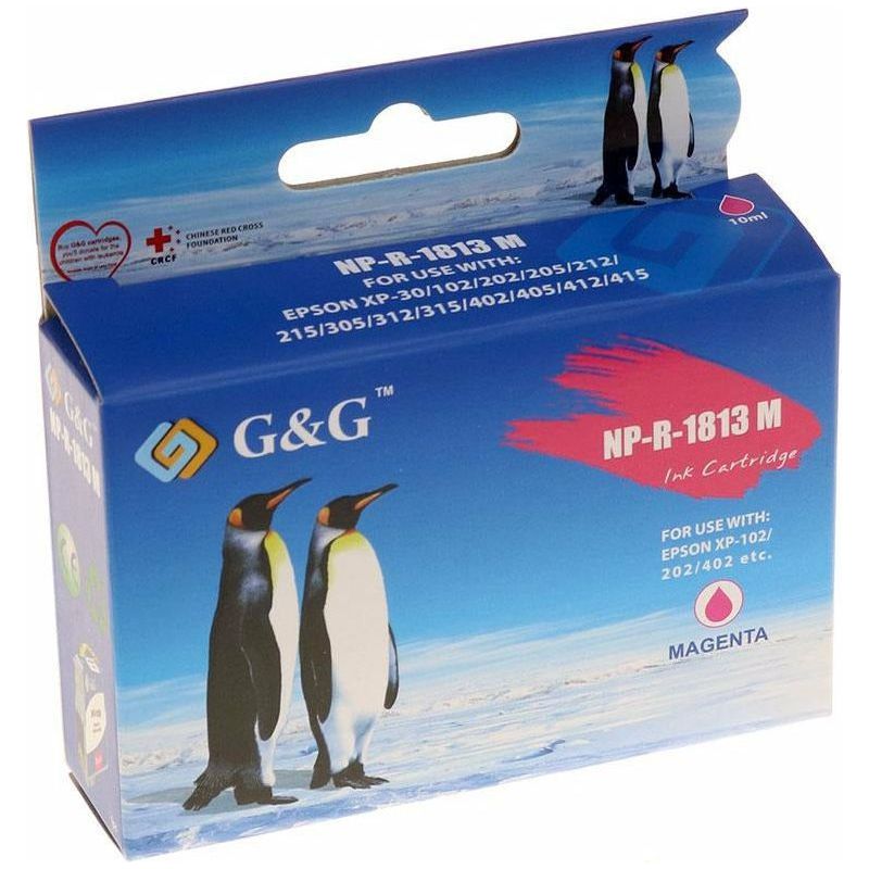 G&G Ninestar samheitahylki: Epson 18XL Rautt