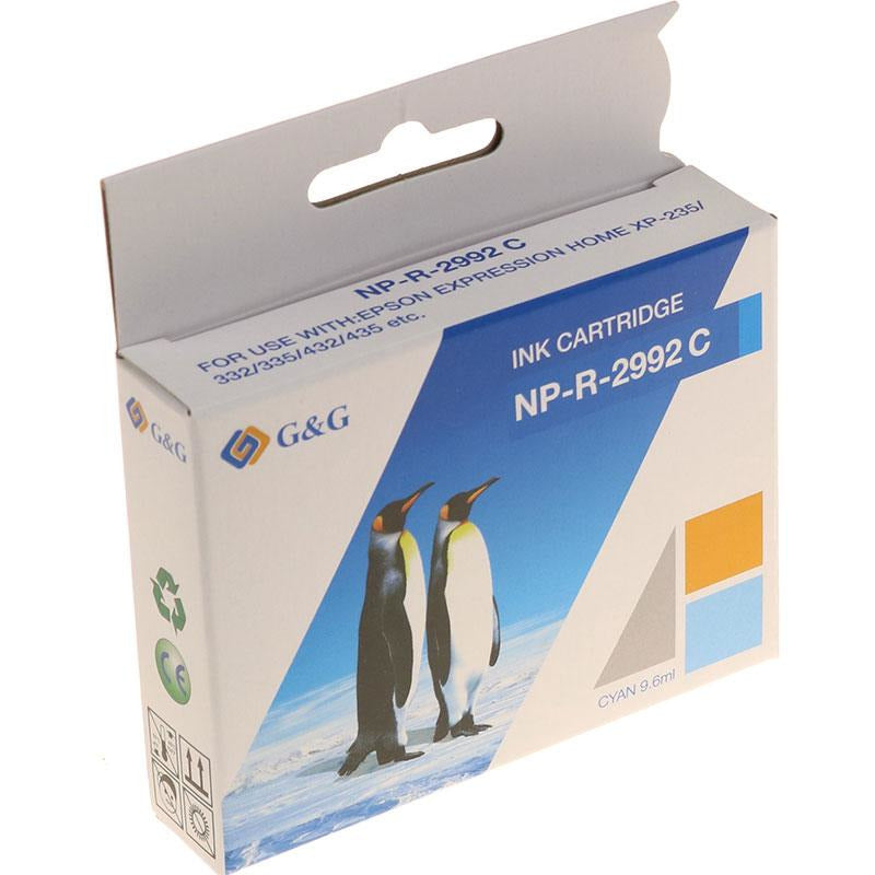 G&G Ninestar samheitahylki: Epson 29XL Blátt (T2992)