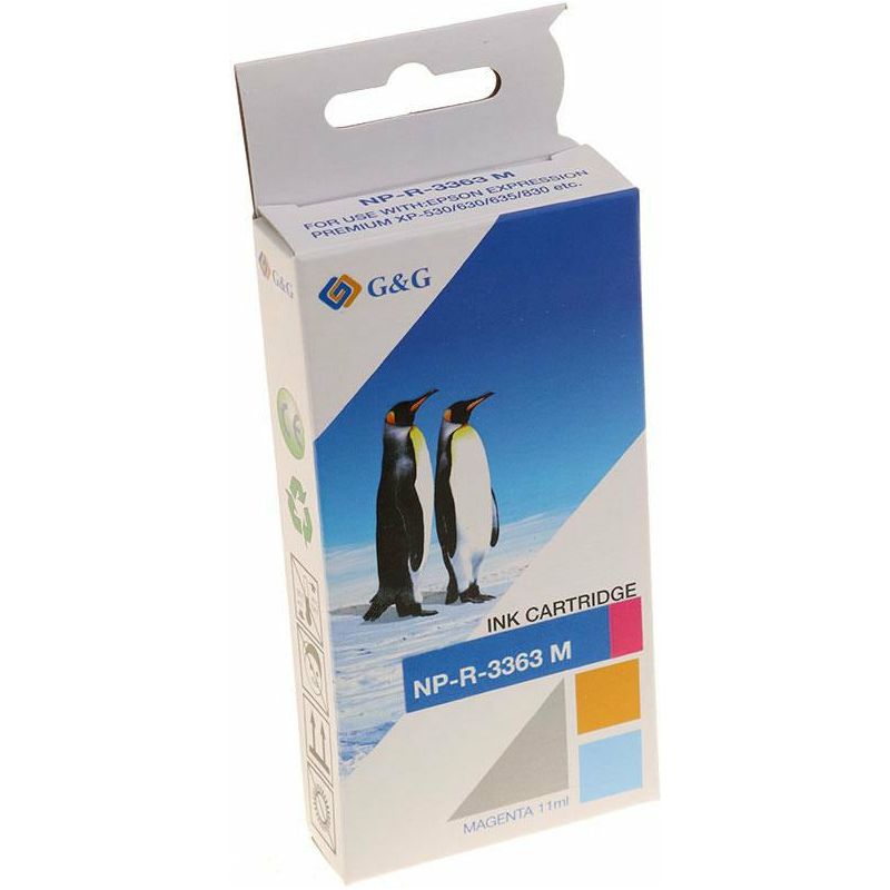 G&G Ninestar samheitahylki: Epson 33XL Rautt