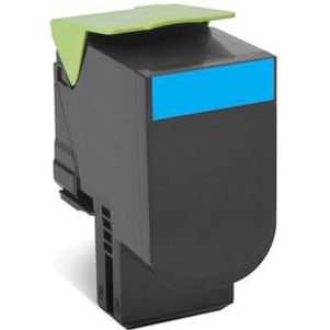 Lexmark Print Cart. 80C2HCE fyrir CX410e/de/dte/CX510de/ dhe/dthe blátt corporate HC/XL