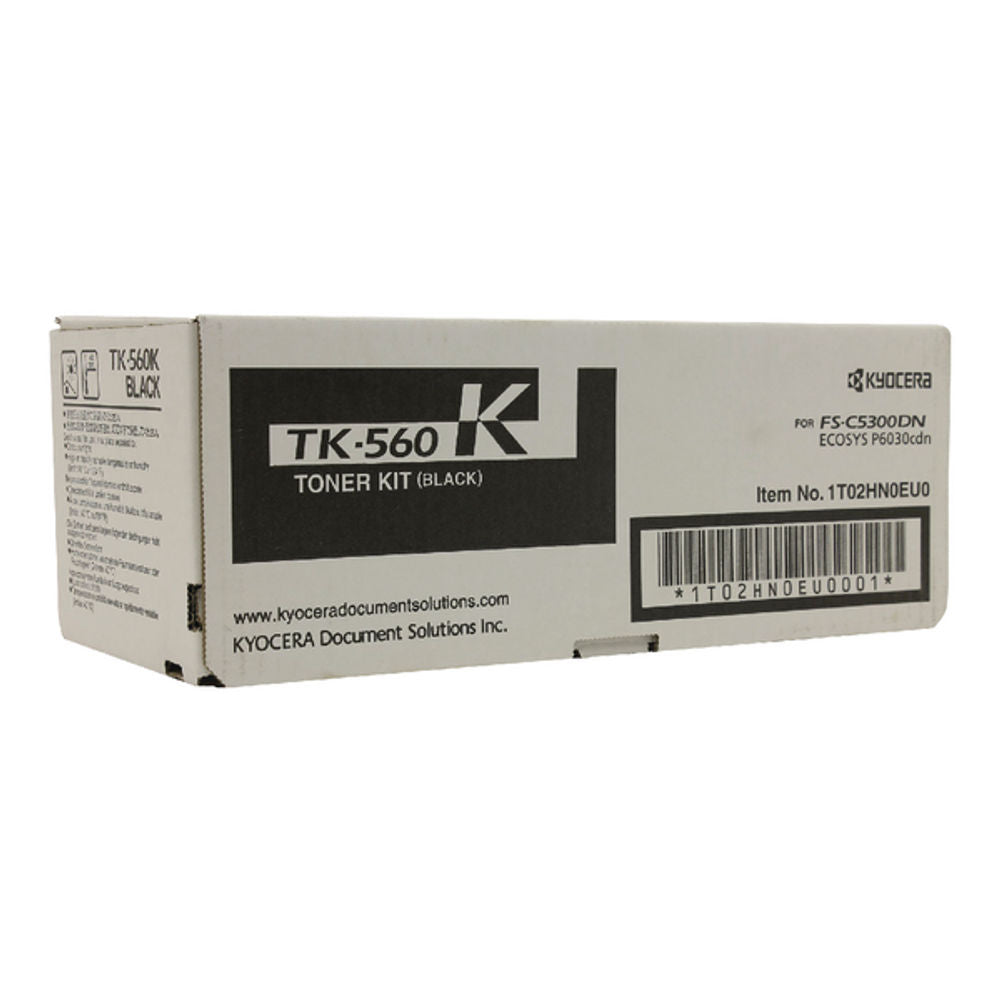 Kyocera TK-560K (Prentar: 12,000 síður) svart dufthylki