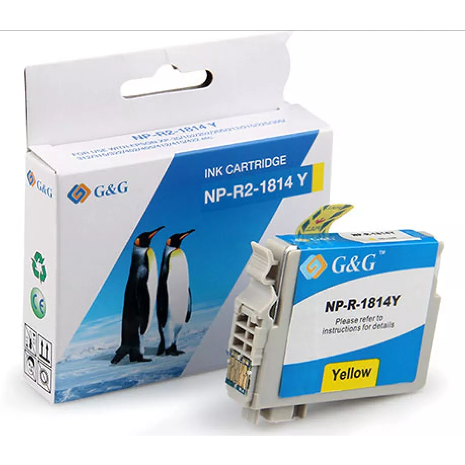 G&G Ninestar samheitahylki: Epson 18XL Gult