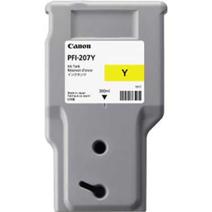 Canon Ink Cart. PFI-207Y fyrir IPF 680/685/780/785 gult (300ml) (8792B001)