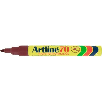 Artline 70 Permanent marker - brúnn