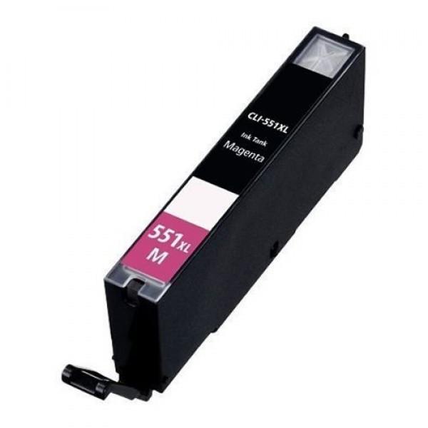 C-551XXLM - samheita blekhylki í Canon prentara. Magenta (Rautt)