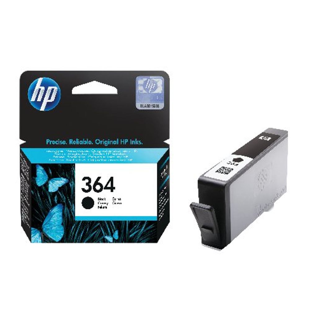 HP CB316E 364 svart blekhylki 6ml