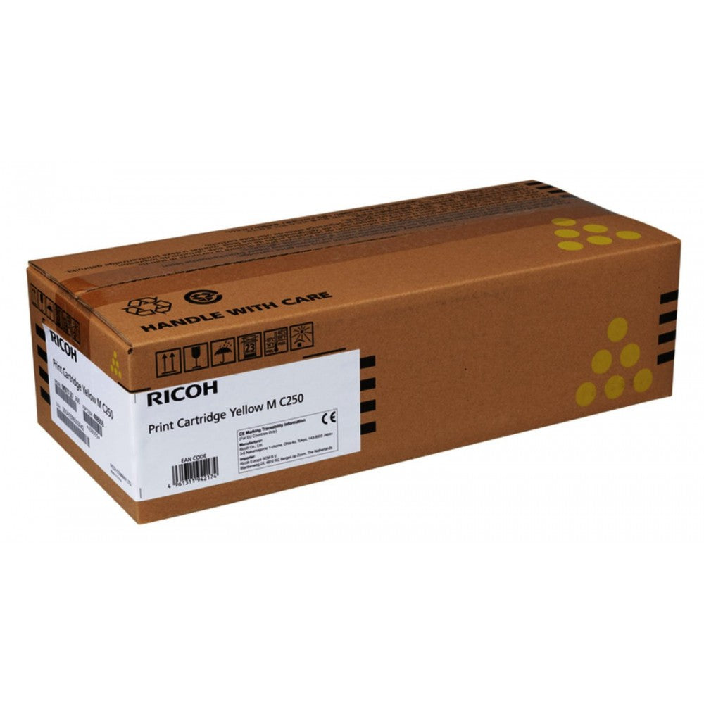 Ricoh Toner Cartridge 408355 Standard Capacity c250y yellow