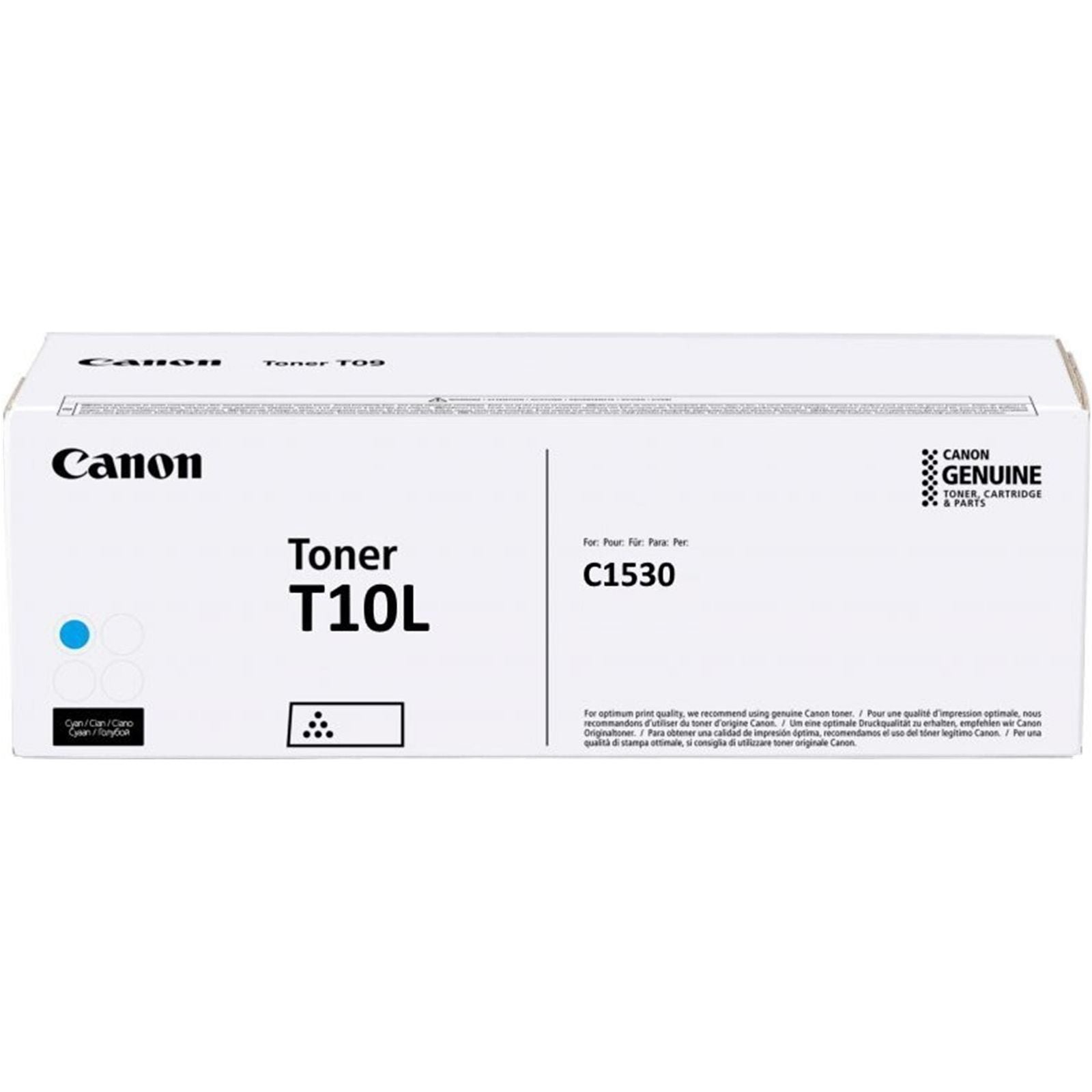 Canon Toner Cart. T10L for i-SENSYS XC 1500/1530/1533 /1538 / IR C 1500/1530/1533/1538 / imageRUNNER C1500 cyan (4804C001)