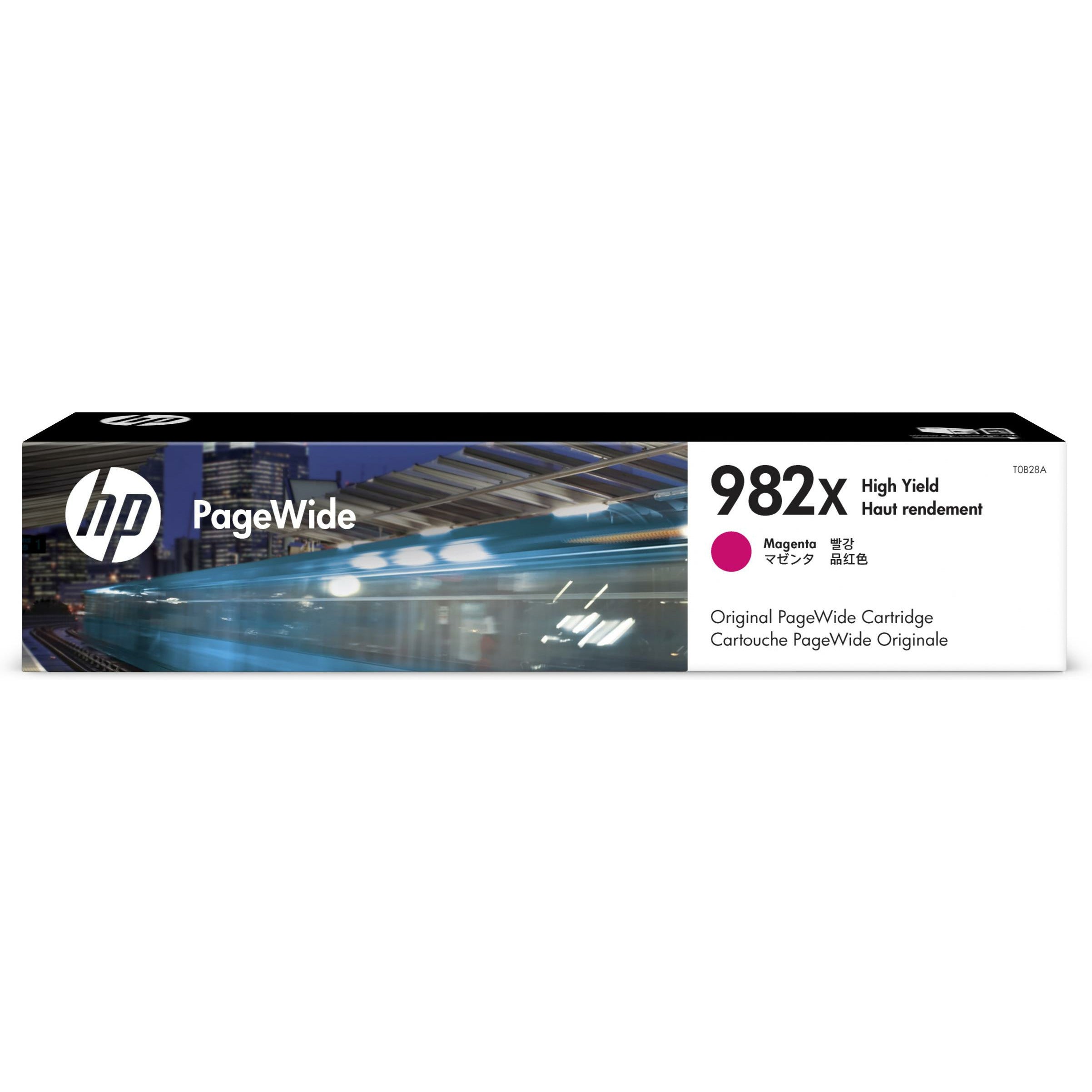 HP 982X (Prentar: 16,000 síður) XL Original PageWide Cartridge (rautt)