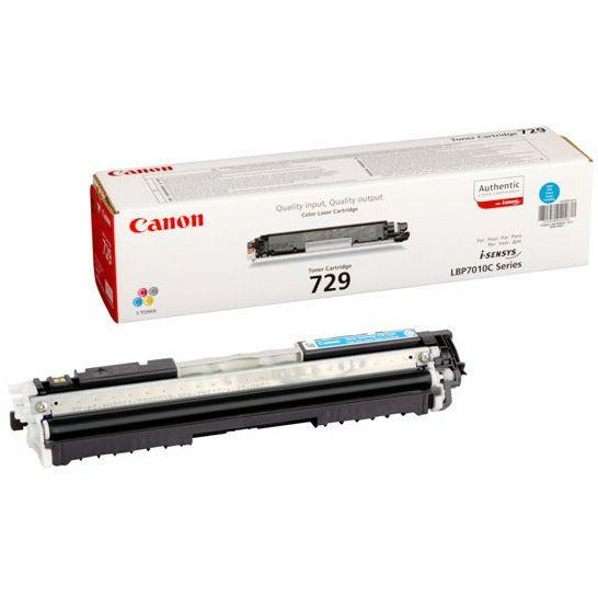 Canon 729 (Prentar: 1,000 síður) blátt dufthylki