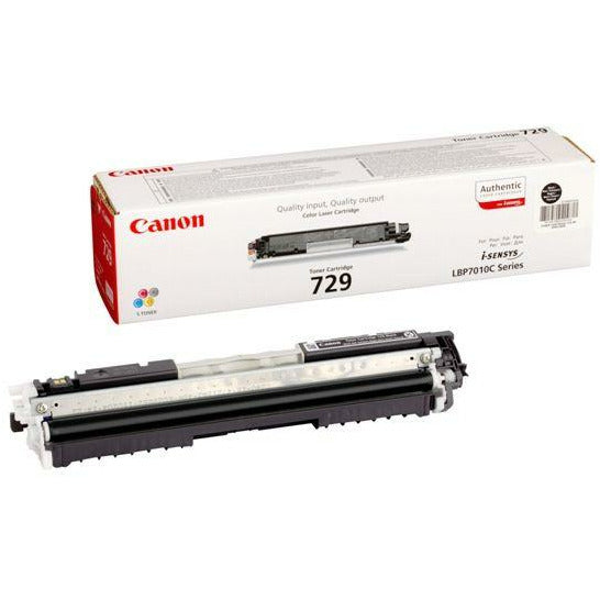 Canon 729 (Prentar: 1,200 síður) svart dufthylki