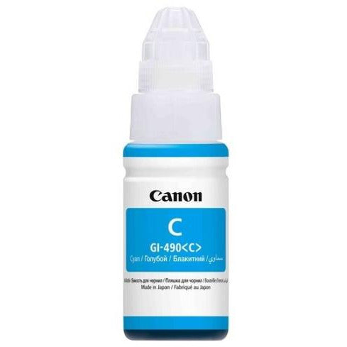Canon GI-490BK (blátt) blekhylki Bottle 70ml (Prentar 3,000 síður)