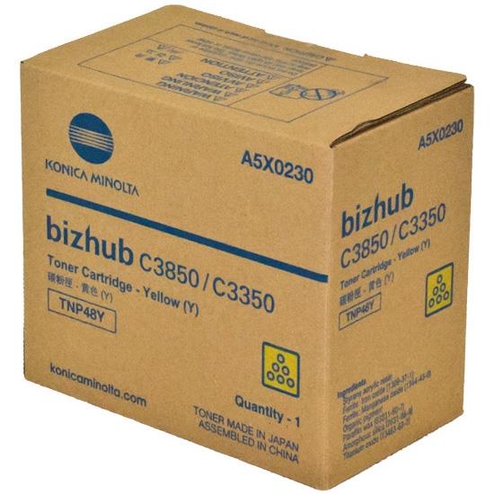 Konica Minolta TN-P48Y (Prentar: 10,000 síður) gult dufthylki