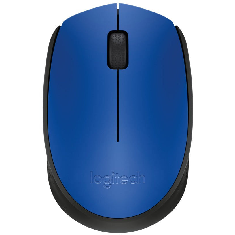 Logitech M171 (1000dpi) þriggja takka þráðlaus optical mús (blue)