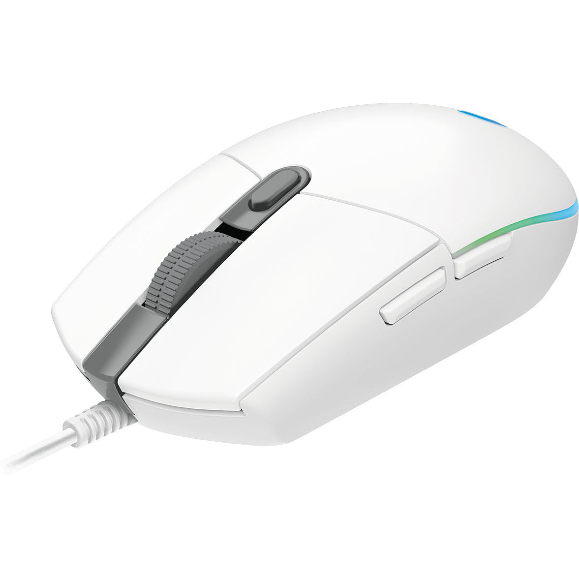 G203 LIGHTSYNC Gaming mús, hvít