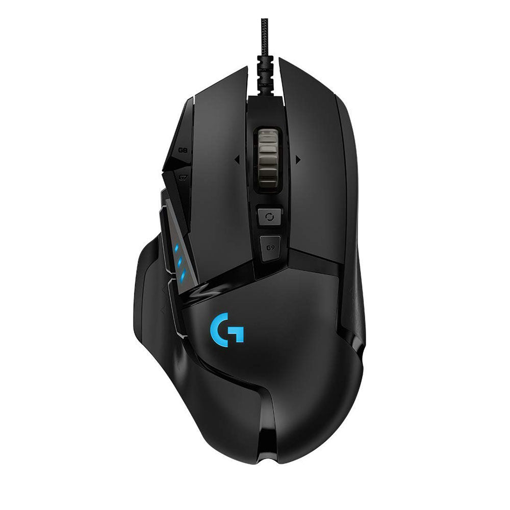 G502 Hero Gaming mús, svört