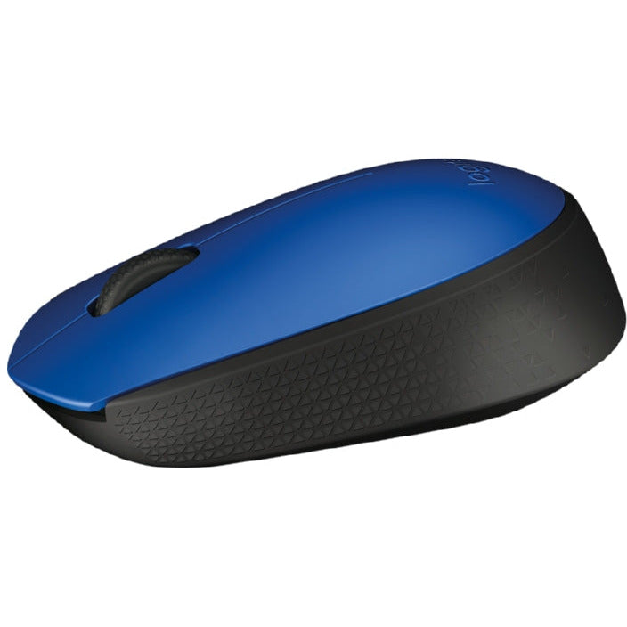 Logitech M171 (1000dpi) þriggja takka þráðlaus optical mús (blue)