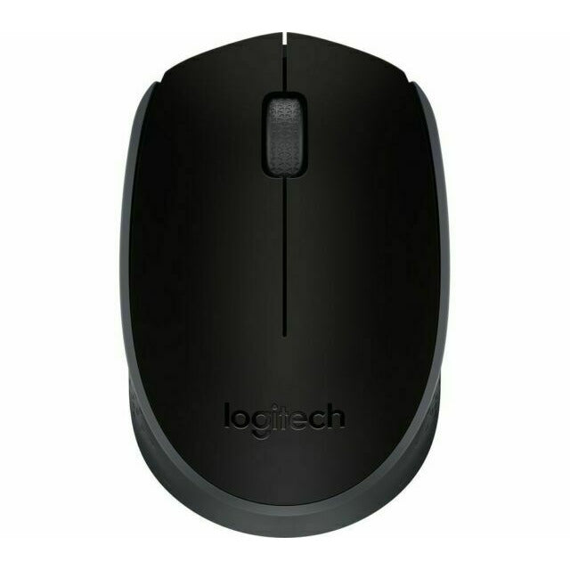 Logitech M171 (1000dpi) þriggja takka þráðlaus optical mús (svört)