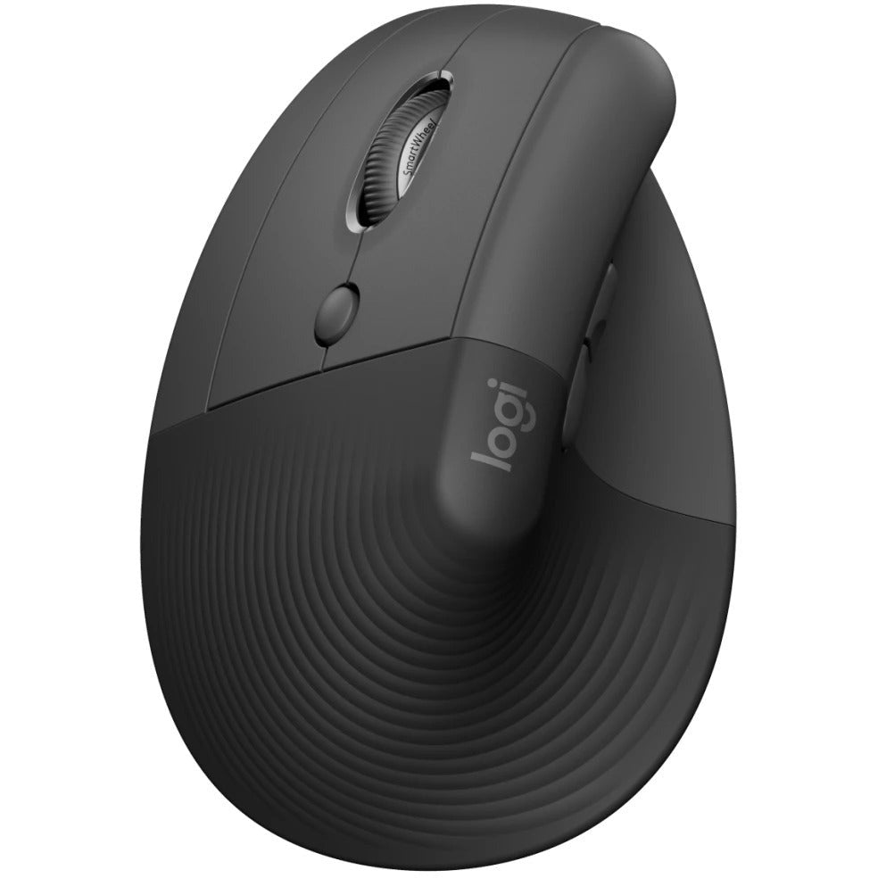 Logitech Lift Left Vertical Ergonomic mús, Graphite svört