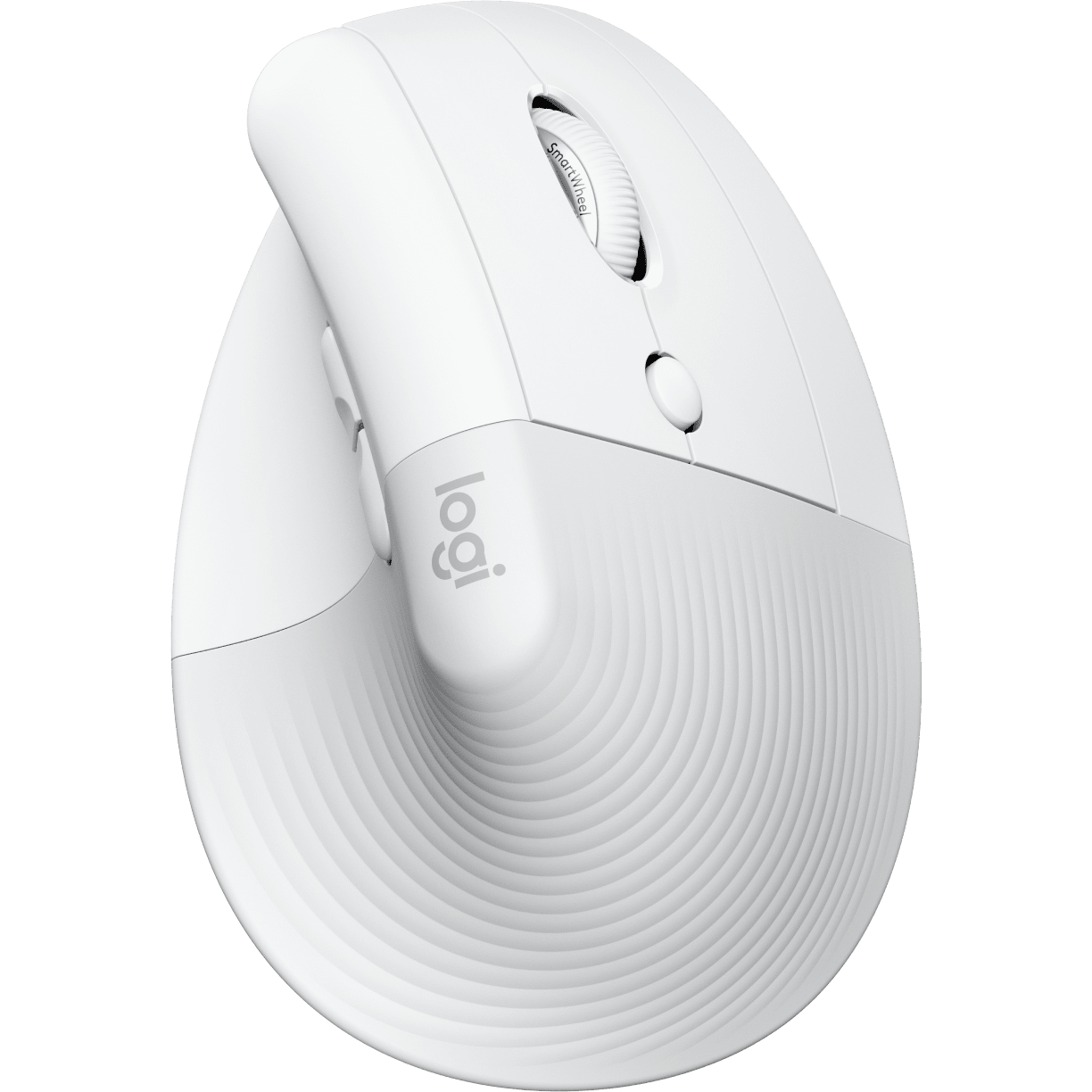 Logitech Lift Vertical Ergonomic mús fyrir Business, hvít/G