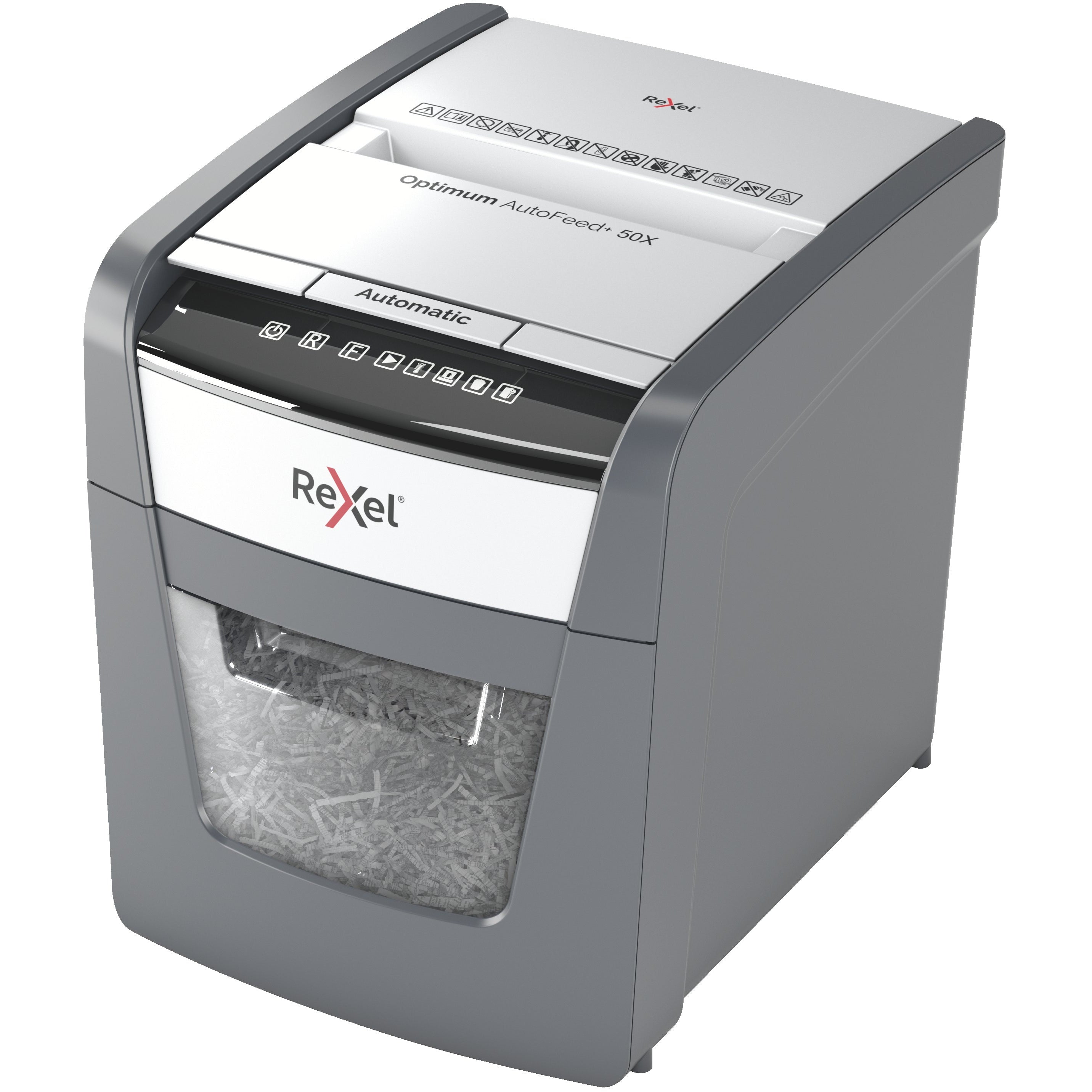 Shredder Rexel Optimum AutoFeed+ 50X P4