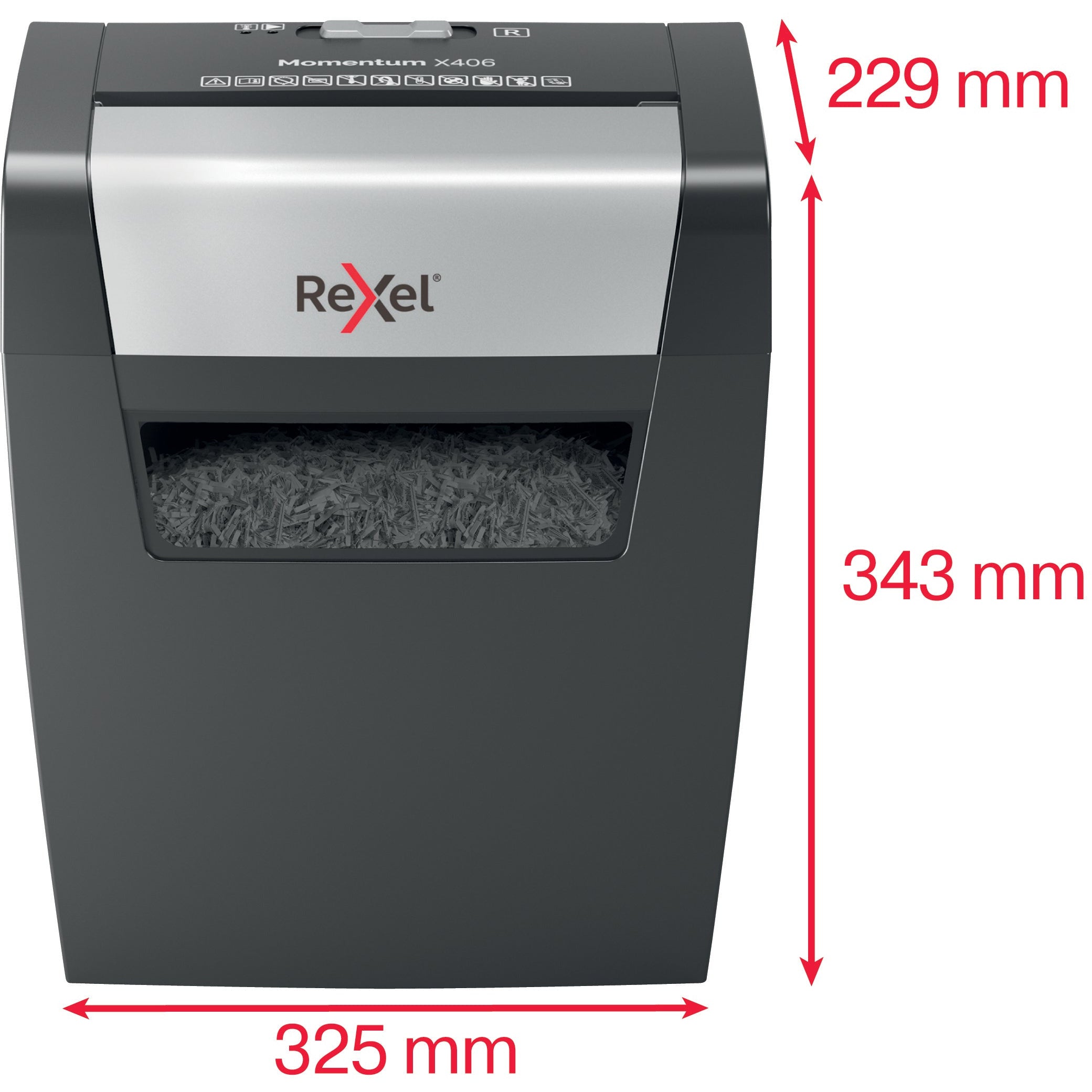 Shredder Rexel Momentum X406 P4