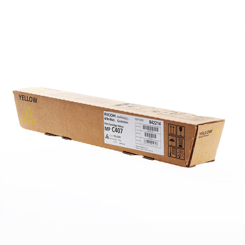 Ricoh Toner Cartridge 842214 Standard Capacity C407 yellow