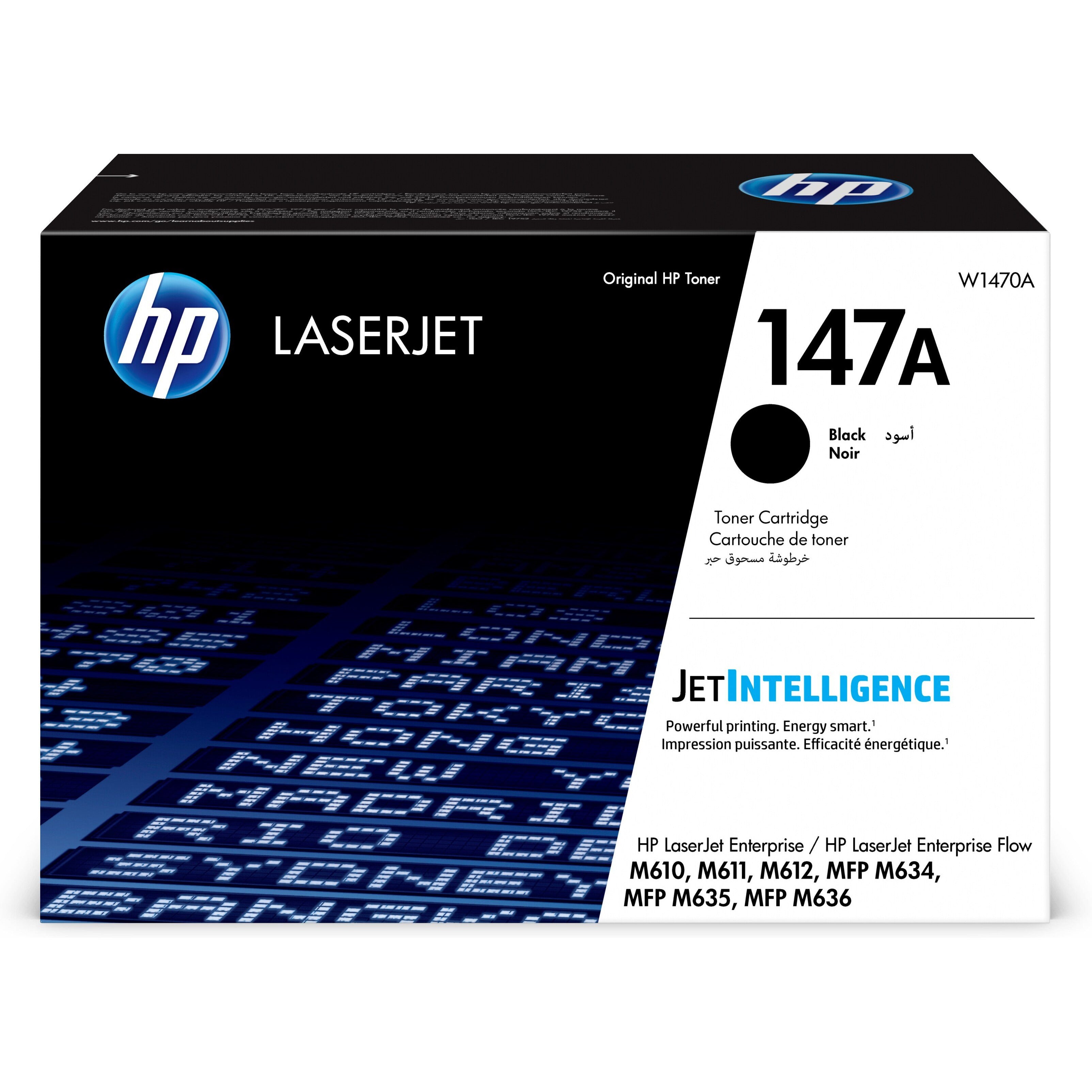 HP W1470A 147A svart dufthylki 10.5K