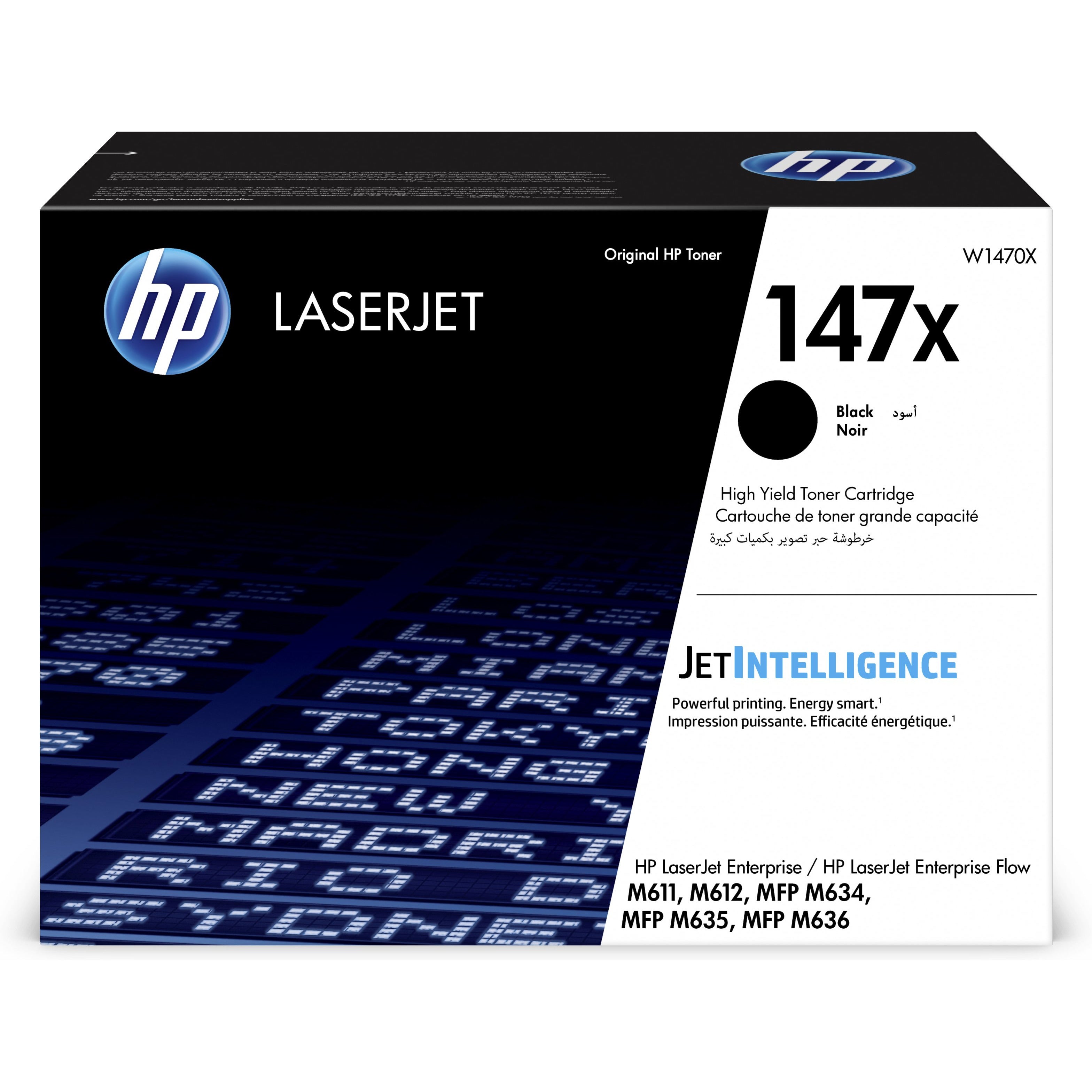 HP W1470X 147X svart dufthylki 25.2K