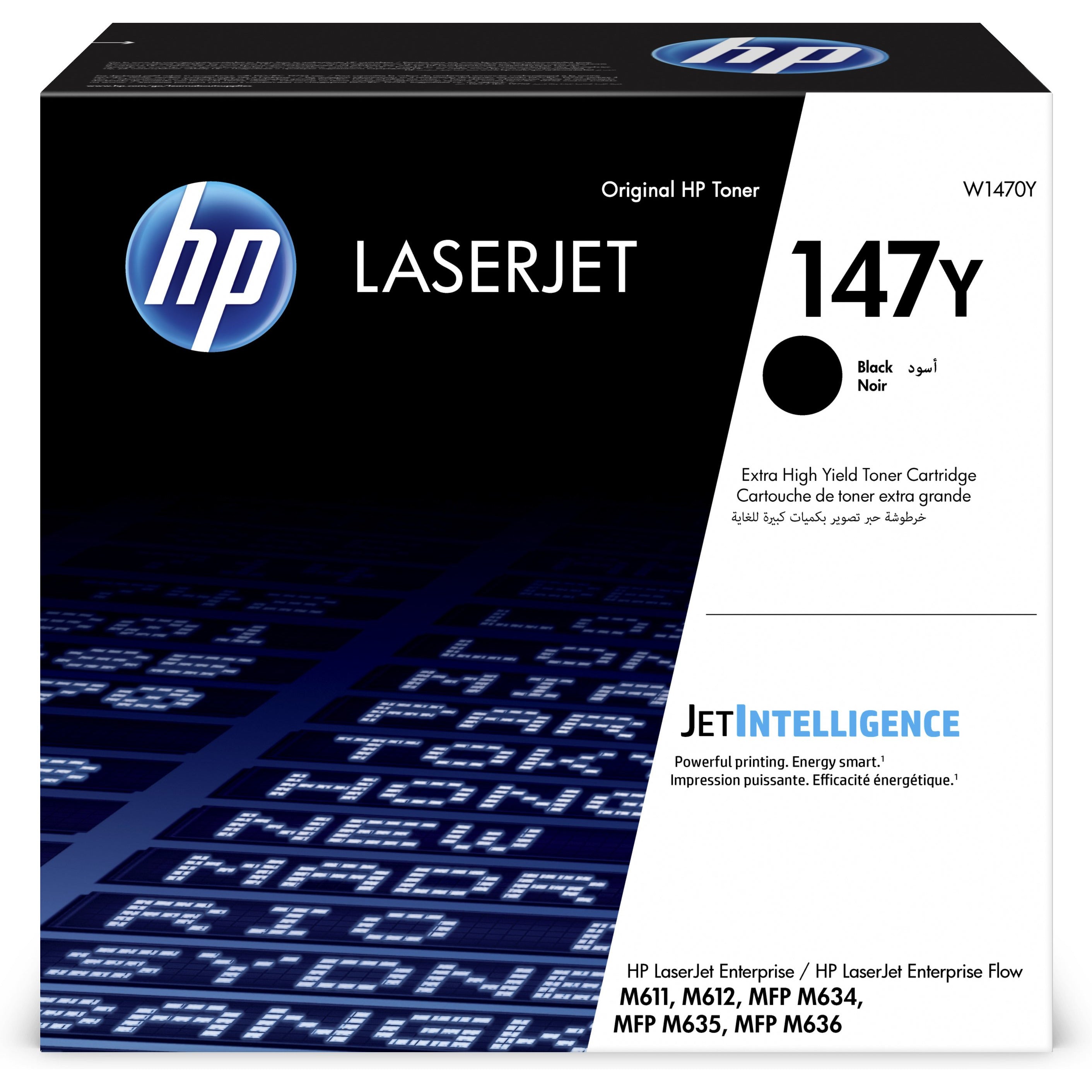 HP W1470Y 147Y svart dufthylki 42K