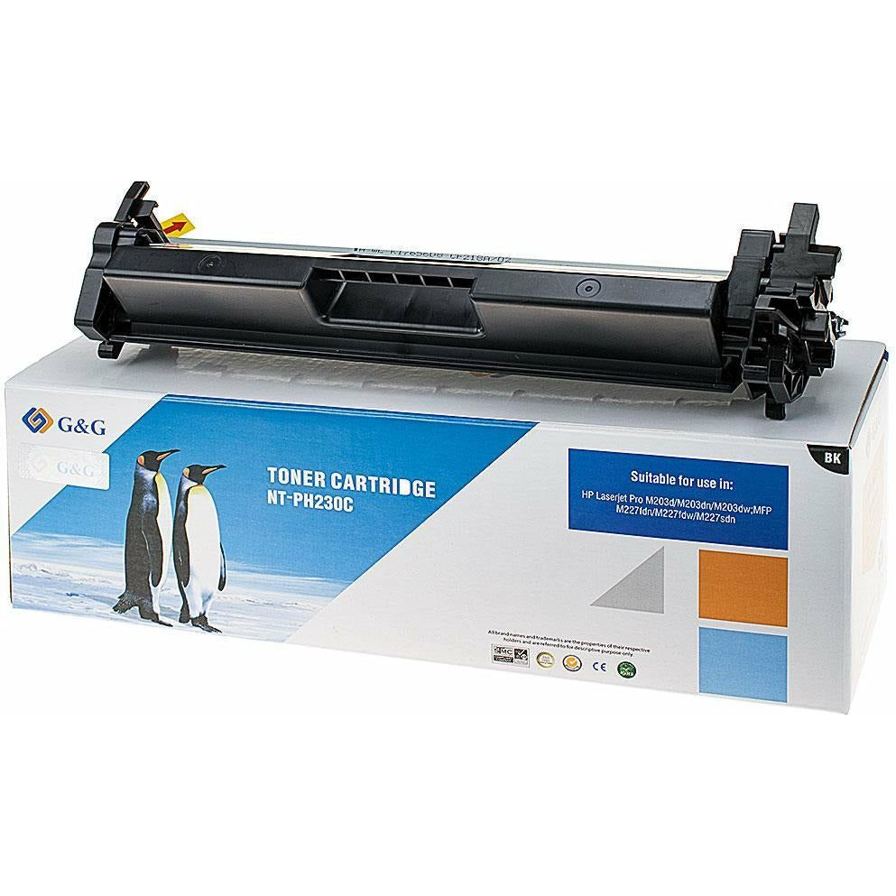 G&G Ninestar samheitahylki: HP HP 30A/ CF230A Svart