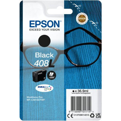 Epson 408L (Prentar: 2,200 síður) svart blekhylki