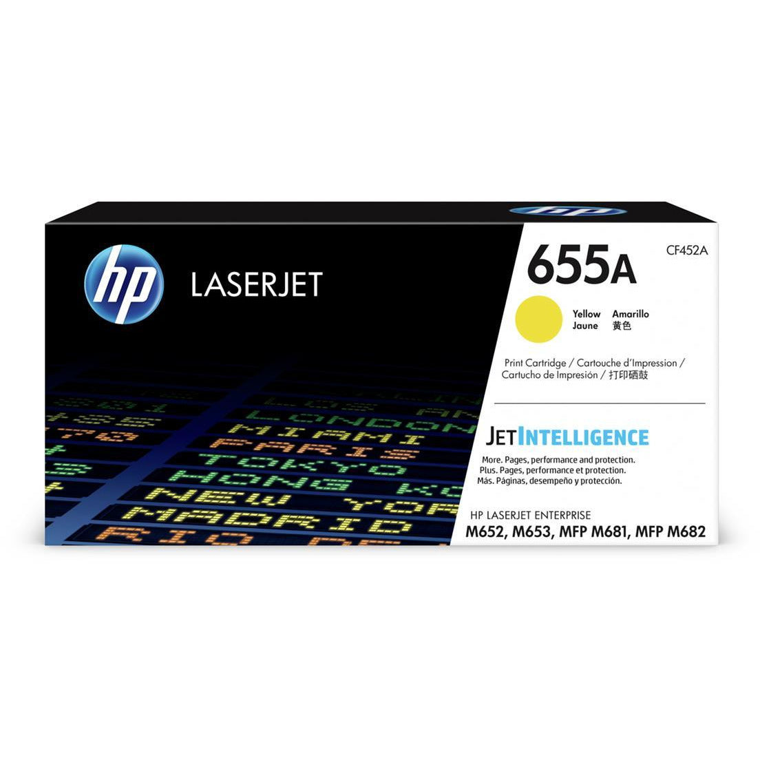 HP CF452A 655A gult dufthylki 10.5K