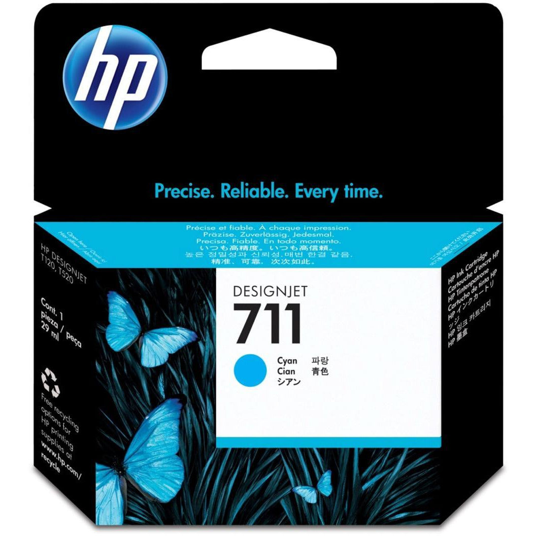 HP CZ134A 711 3 Pack 29 ml blátt blekhylki