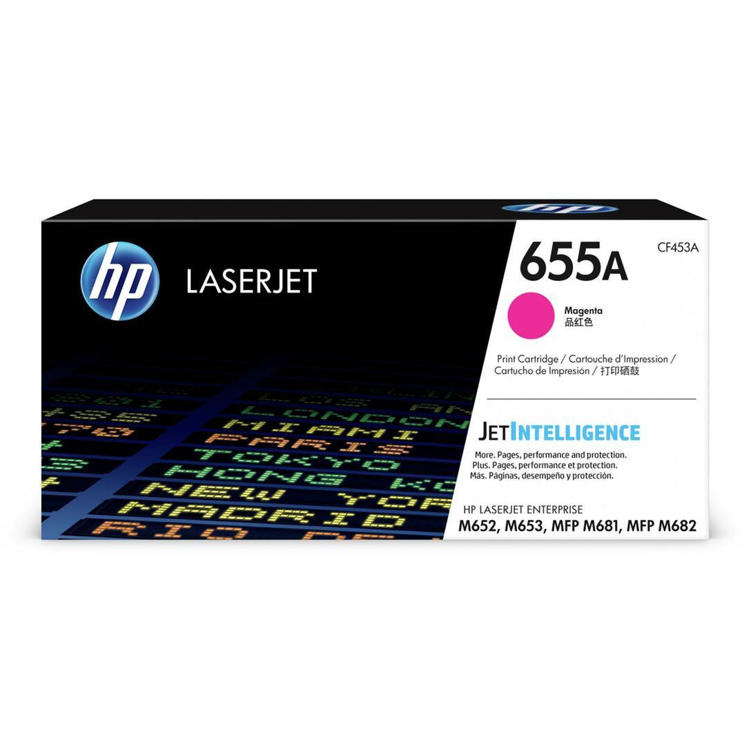 HP CF453A 655A rautt dufthylki