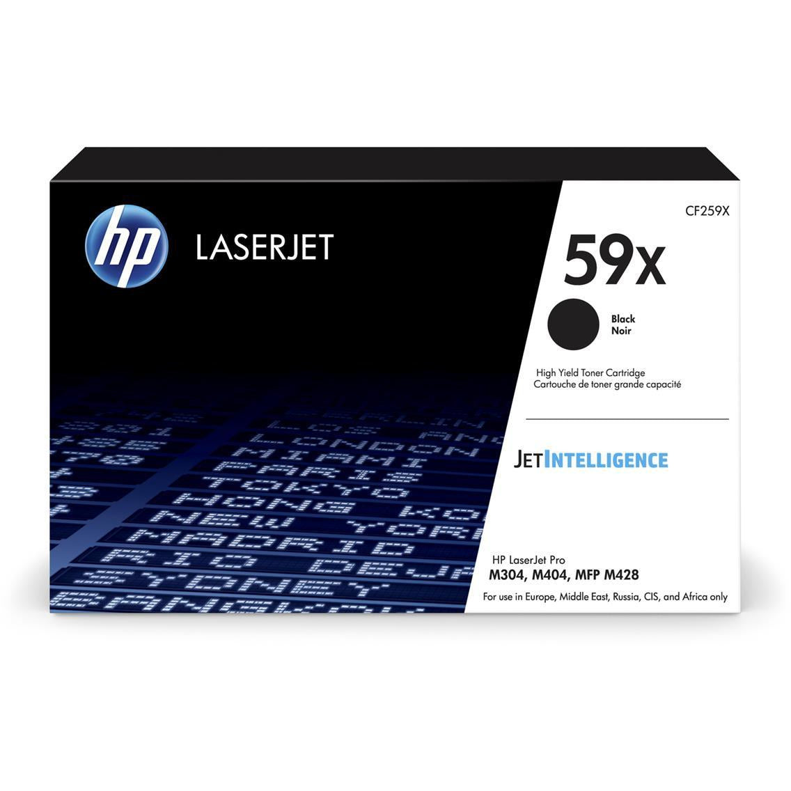 HP 59X (Prentar: 10,000 síður) XL Original LaserJet dufthylki (svart)