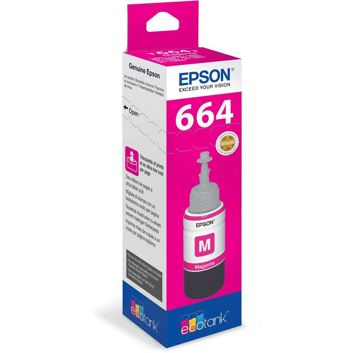 Epson C13T664340 664 rautt Ink 70ml