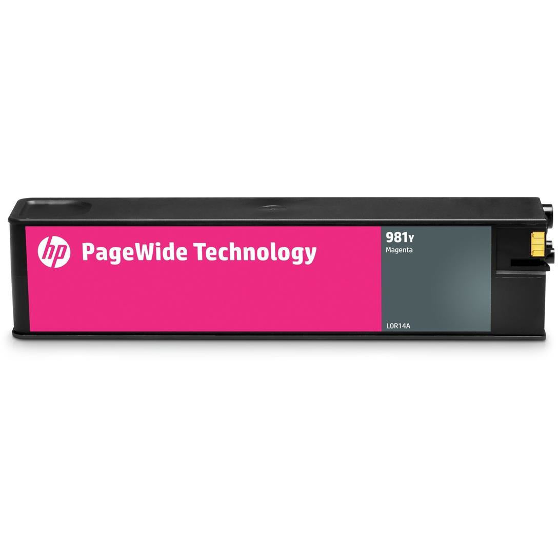 HP 981Y (prentar: 20,000 síður) Extra XL Original rautt PageWide Cartridge fyrir PageWide Enterprise Color 556dn/556xh/586z/586dn/586f Printers