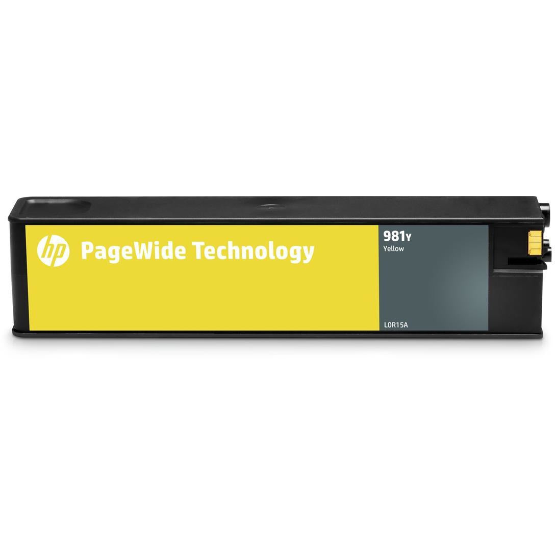 HP 981Y (prentar: 20,000 síður) Extra XL Original gult PageWide Cartridge fyrir PageWide Enterprise Color 556dn/556xh/586z/586dn/586f Printers