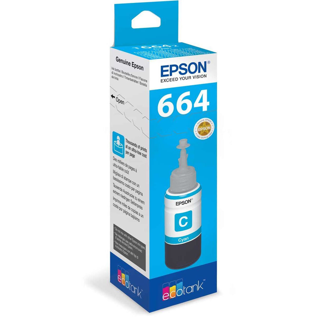 Epson C13T664240 664 blátt Ink 70ml