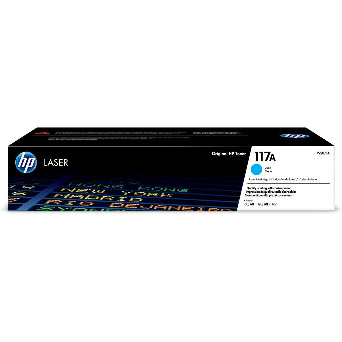 HP W2071A 117A blátt dufthylki 700K