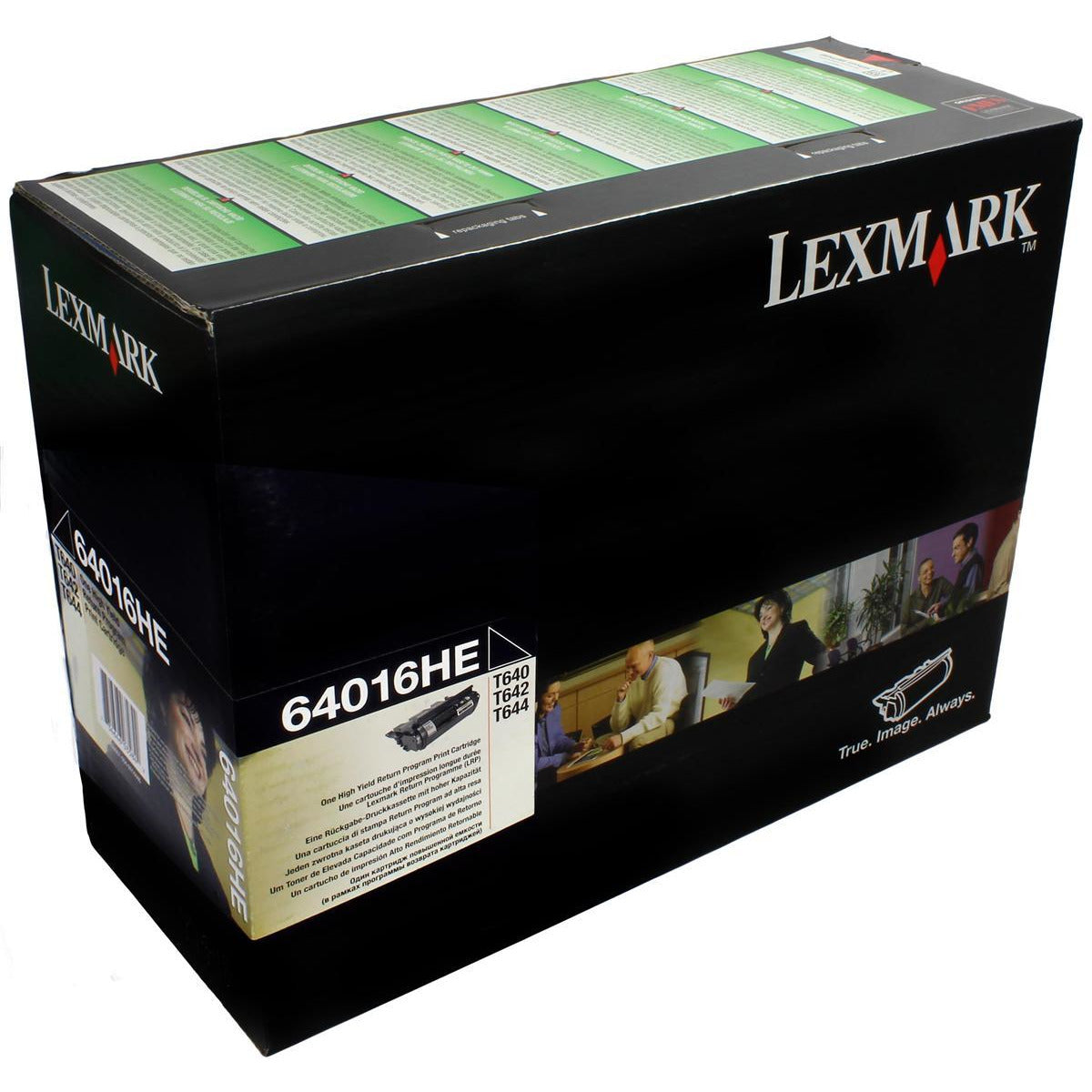 Lexmark 64016HE (prentar: 21,000 síður) XL Return Program svart dufthylki