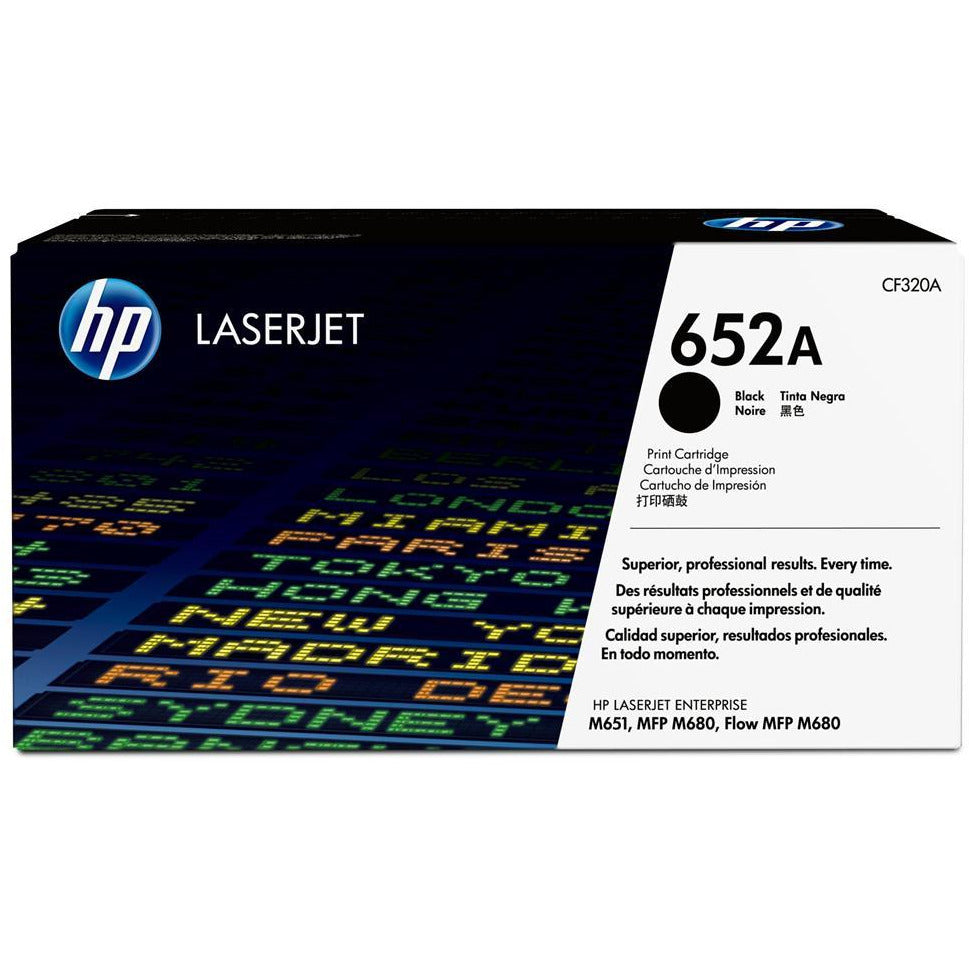 HP CF320A 652A svart dufthylki 11.5K