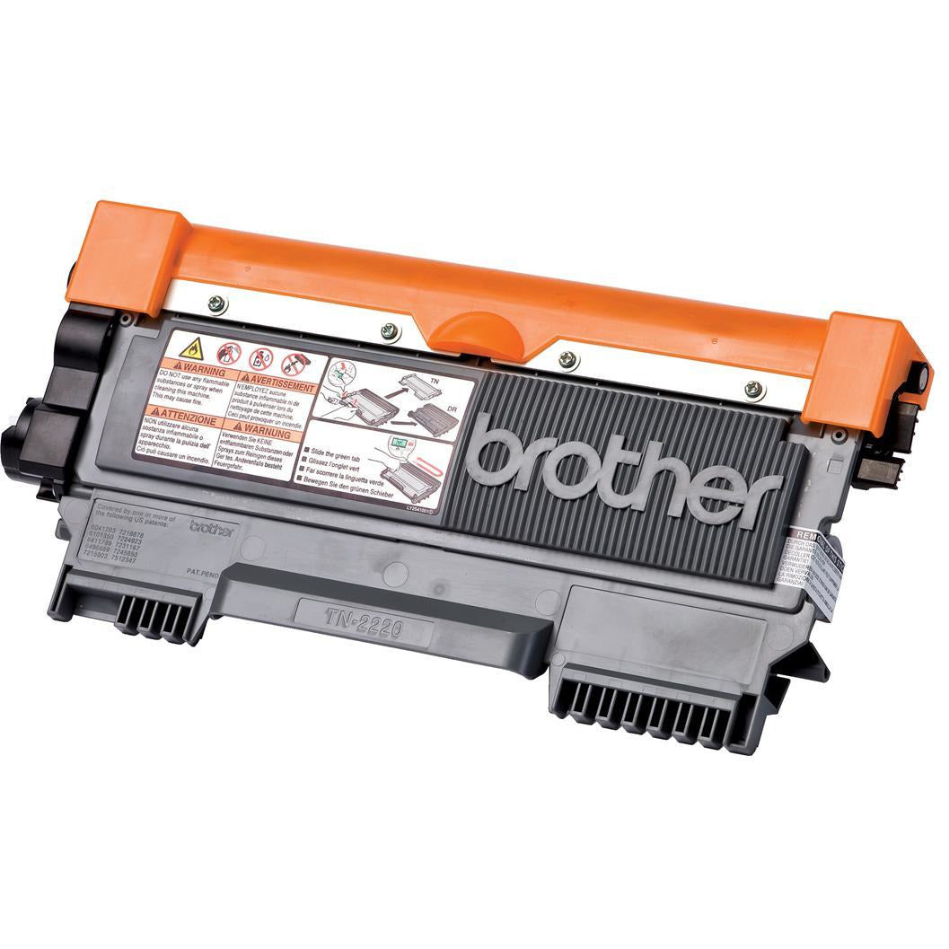 Brother TN-2220 (prentar: 2,600 síður) svart dufthylki
