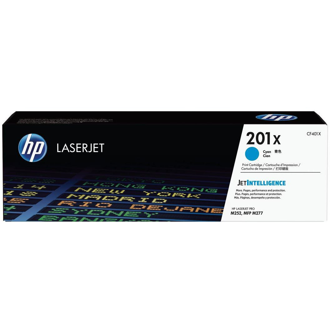 HP 201X (prentar: 2,300 síður) XL blátt dufthylki