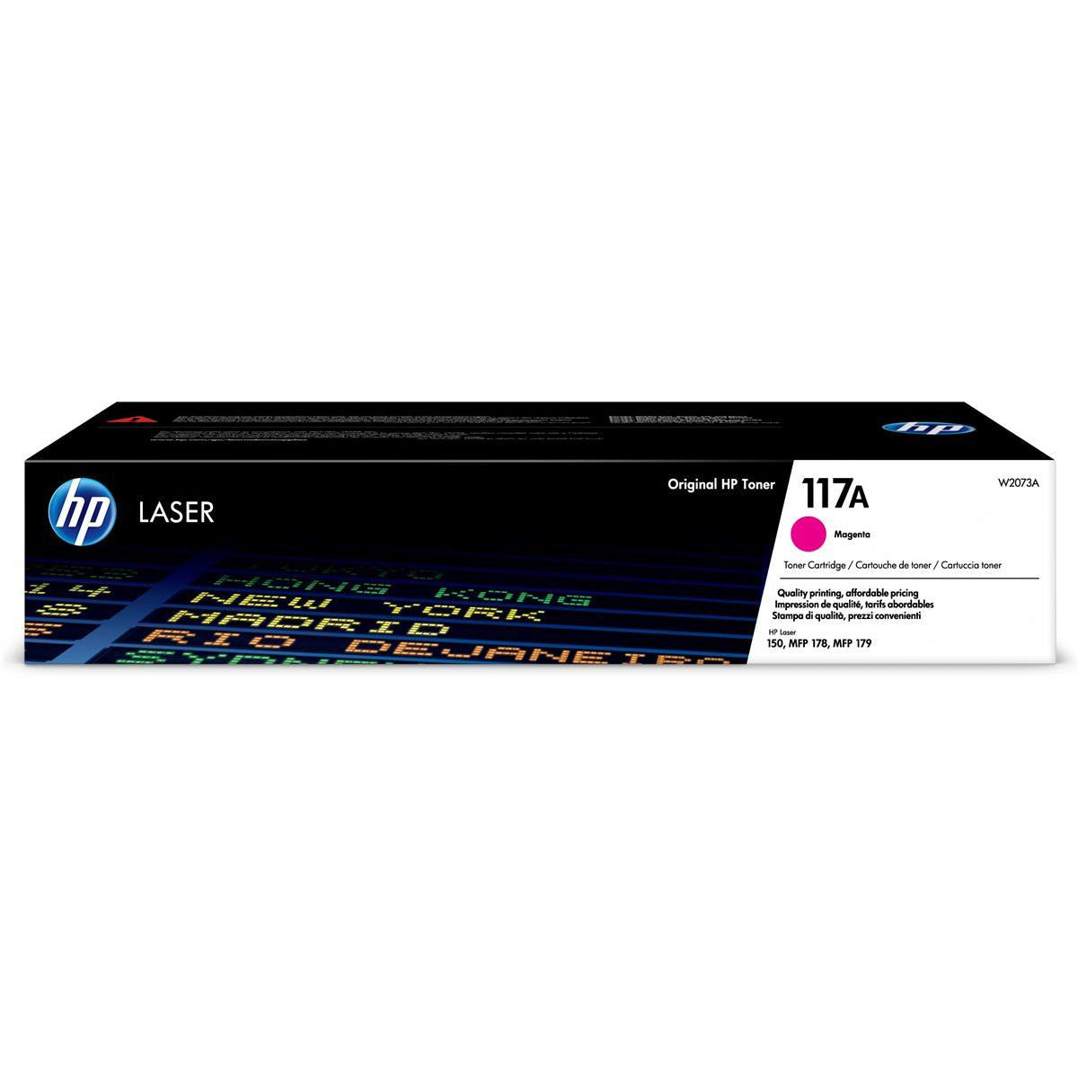 HP W2073A 117A rautt dufthylki 700K